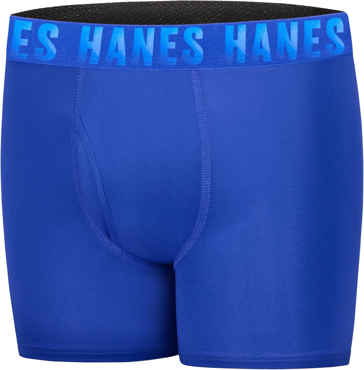 image:imageHanes Boys Moves Breathable Boxer Brief Underwear Performance Stretch Boxer Briefs for Boys Moisturewicking 6pkBlueBlackRedLime Print
