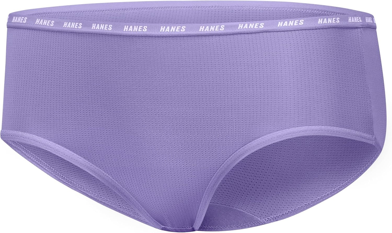 image:imageHanes Girls Underwear Brief and Hipsters 6Pack Moves Breathable Stretch XTemp MoistureWicking Girls PantiesPurpleBlueMintBlackGrey