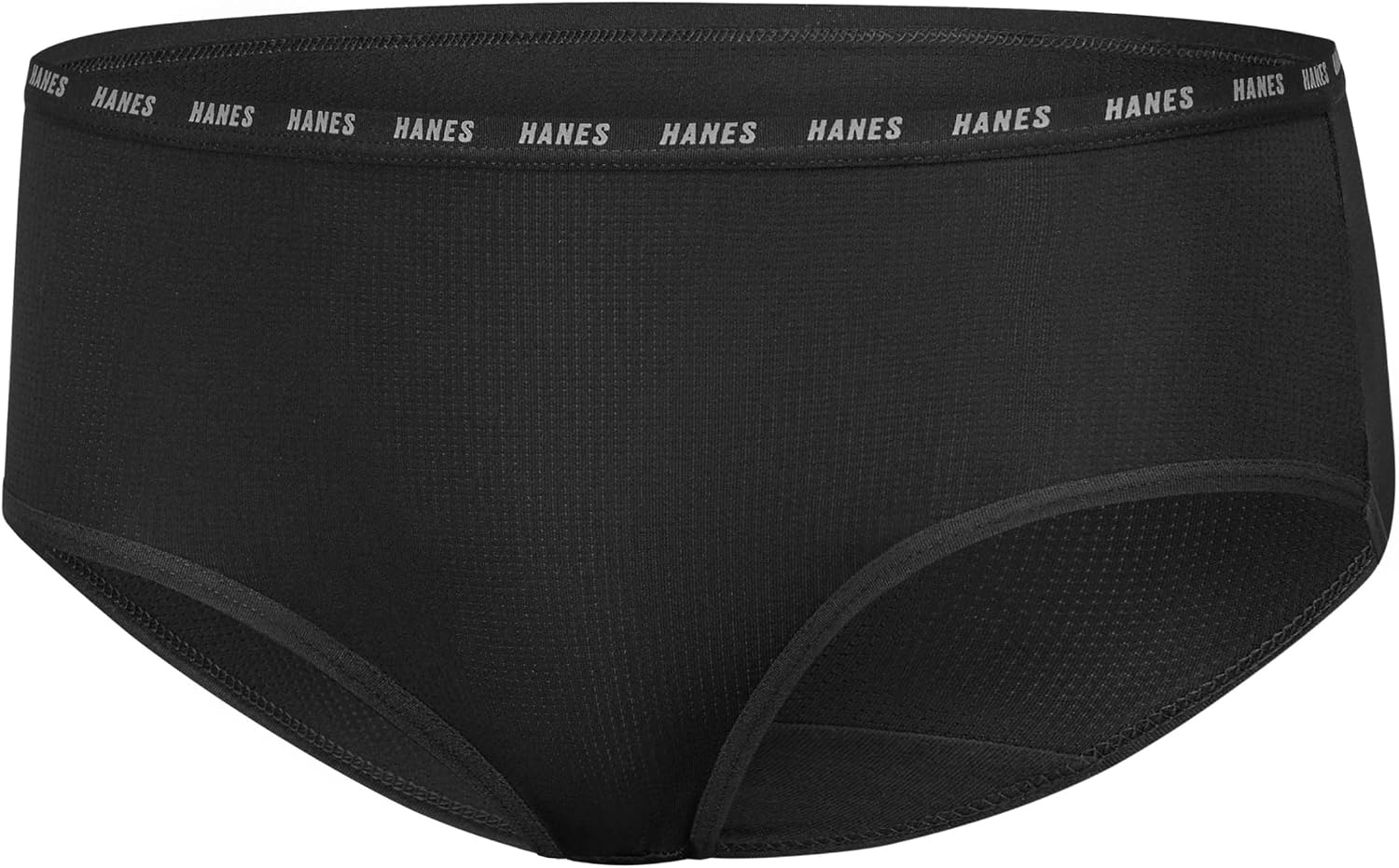 image:imageHanes Girls Underwear Brief and Hipsters 6Pack Moves Breathable Stretch XTemp MoistureWicking Girls PantiesPurpleBlueMintBlackGrey