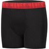 Hanes Boys’ Moves Breathable Boxer Brief Underwear, Performance Stretch Boxer Briefs for Boys, Moisture-wicking, 6-pk(Black)