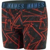 Hanes Boys’ Moves Breathable Boxer Brief Underwear, Performance Stretch Boxer Briefs for Boys, Moisture-wicking, 6-pk(Blue/Red/Purple Print)