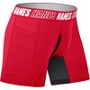 Hanes Boys’ Moves Underwear, Anti-chafe Boxer Briefs for Boys, 6-pack(Black/Blue/Red- Long Leg)