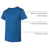 Hanes Boys’ Originals Performance Mesh Tween T-Shirt Pack, Stretch Undershirts, 5-Pack(Black/Blue/Grey/White)