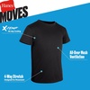 Hanes Boys’ Originals Performance Mesh Tween T-Shirt Pack, Stretch Undershirts, 5-Pack(Black/Blue/Grey/White)