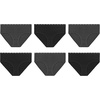 Hanes Girls’ Underwear Brief and Hipsters 6-Pack – Moves Breathable Stretch – X-Temp Moisture-Wicking Girls’ Panties(Black/Grey)
