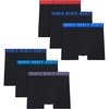 Hanes Boys’ Moves Breathable Boxer Brief Underwear, Performance Stretch Boxer Briefs for Boys, Moisture-wicking, 6-pk(Black)