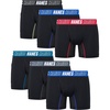 image:imageHanes Boys Moves Underwear Antichafe Boxer Briefs for Boys 6packBlack Regular Leg