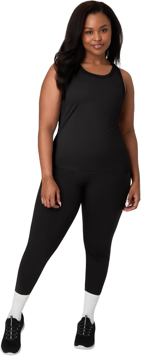 image:imageHanes Womens Moves Tank Top Stretch Tank for Women MoistureWicking Tank TopBlack
