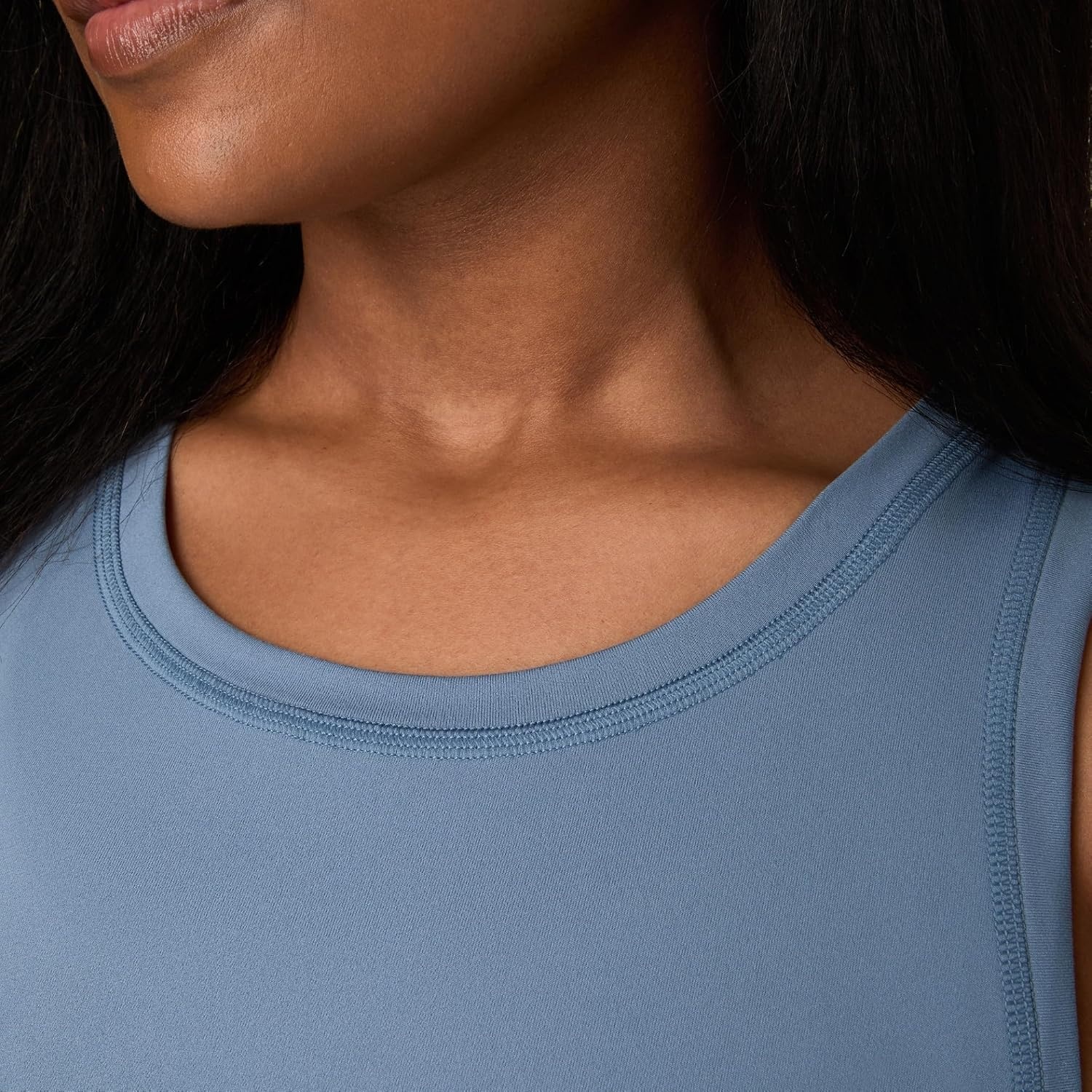 image:imageHanes Womens Moves Tank Top Stretch Tank for Women MoistureWicking Tank TopBlue Dive