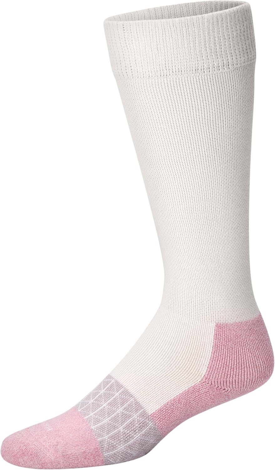image:imageHanes Womens Overthecalf Socks WMild Graduated Compression Absolute Wellness Nonbinding Cushioned Socks 3packPinkTanGreen