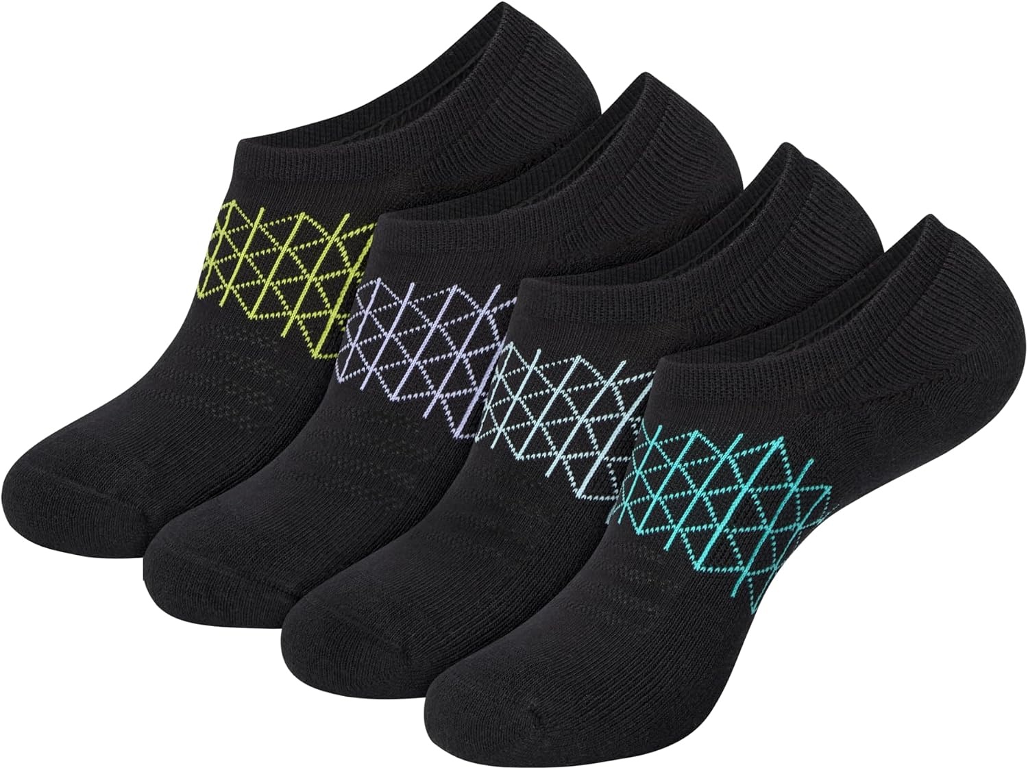 image:imageHanes Womens Socks 4pack Absolute Active Cushioned Moisturewicking Best Womens Socks Crew Ankle and No ShowBlack
