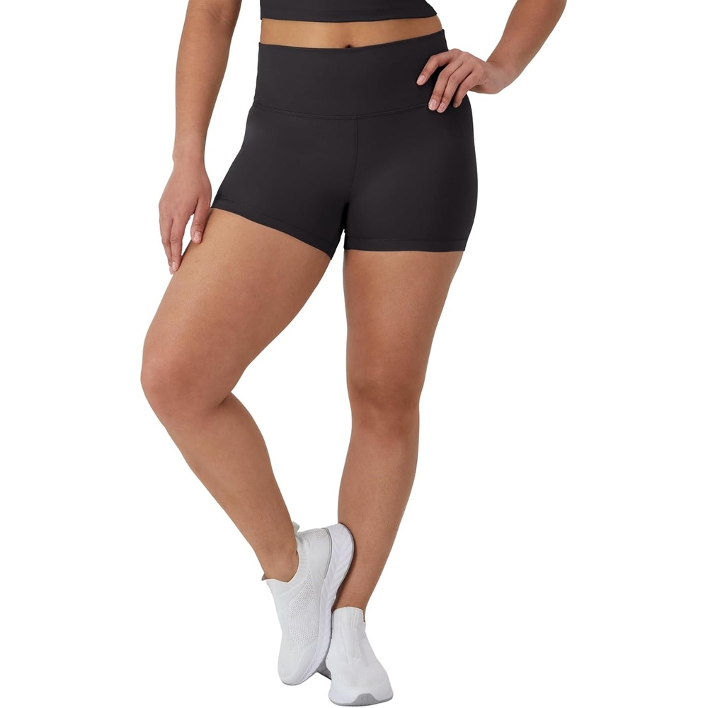image:imageHanes Womens Moves Leak Protection Bike Shorts with Builtin Underwear MoistureWicking amp Odor Control 3 InseamBlack