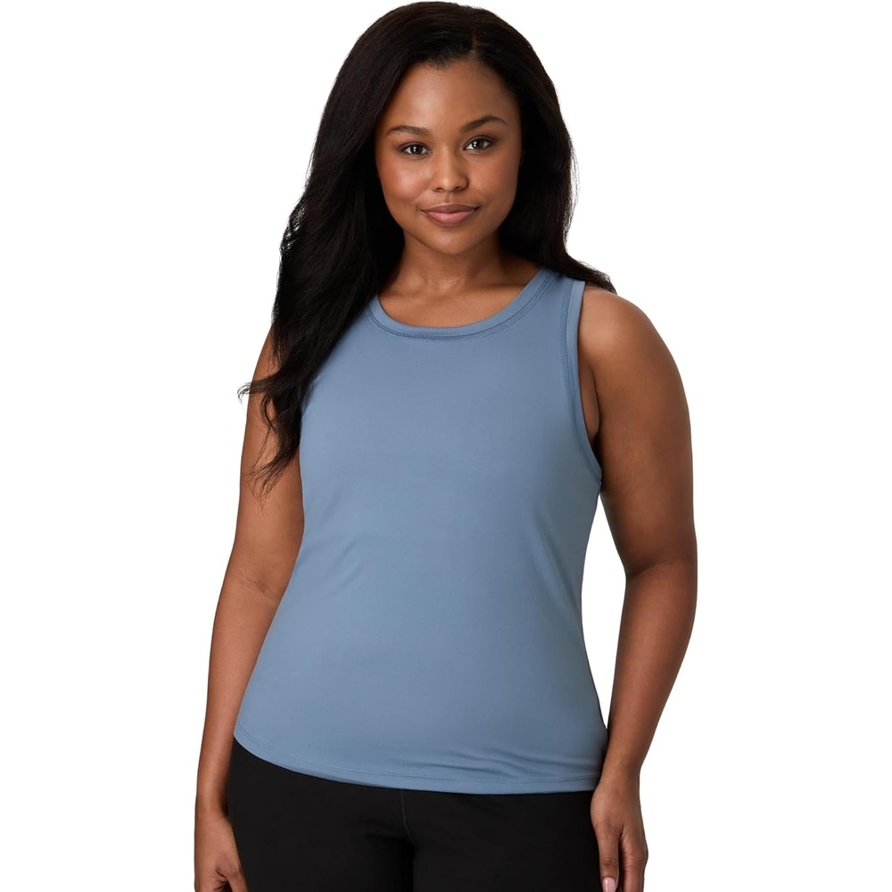 image:imageHanes Womens Moves Tank Top Stretch Tank for Women MoistureWicking Tank TopBlue Dive