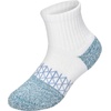 Hanes Boy’s Socks, Ankle, Crew, & No Show 6-pack, Absolute Active Cushioned Sports Socks for Boys, Moisture-wicking Athletic(Blue/White – Ankle)