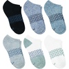 Hanes Boy’s Socks, Ankle, Crew, & No Show 6-pack, Absolute Active Cushioned Sports Socks for Boys, Moisture-wicking Athletic(Grey/Black/White – No Show)