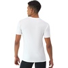 Hanes Men’s Moves Mesh T-Shirt, X-Temp Moisture-Wicking Tee(White)