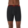 Hanes Men’s Moves Performance Boxer Brief, Total Support Pouch, Regular/Trunk/Long Leg, 3-Pack, 8″