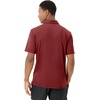Hanes Men’s Moves Performance Polo, Short Sleeve Polo Shirt for Men, Moisture-Wicking(Cardinal Red)