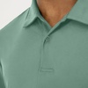 Hanes Men’s Moves Performance Polo, Short Sleeve Polo Shirt for Men, Moisture-Wicking(Herbal Olive Green)