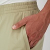 Hanes Men’s Moves Performance Shorts, Athletic Moisture-Wicking Shorts with Pockets, 6” Inseam(Alfalfa)