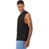 Hanes Men’s Moves Tank, Performance Tank for Men, Moisture-Wicking Tank Top, 4-Way Stretch(Black)
