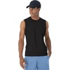 Hanes Men’s Moves Tank, Performance Tank for Men, Moisture-Wicking Tank Top, 4-Way Stretch(Black)