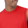 Hanes Men’s Moves Tank, Performance Tank for Men, Moisture-Wicking Tank Top, 4-Way Stretch(Holly Berry Red)