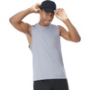 Hanes Men’s Moves Tank, Performance Tank for Men, Moisture-Wicking Tank Top, 4-Way Stretch(Tubing Grey)