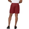 Hanes Men’s Moves Workout Shorts with Boxer Brief Liner & Total Support Pouch, Moisture-Wicking Shorts, 7” Inseam(Cardinal Red)