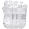 Hanes Men’s Socks, Absolute Comfort Cushioned Moisture-wicking Seamless Toe, 4 Pack, Ankle, Crew and Heel Shield Socks(White – Heel Shield)