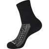 Hanes Men’s Socks Pack, 4-pair Pack, Absolute Run Cushioned Heel-shield Tab Moisture-wicking Men’s Socks(Black – Mid Crew)
