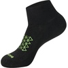 Hanes Men’s Socks Pack, 4-pair Pack, Absolute Run Cushioned Heel-shield Tab Moisture-wicking Men’s Socks(Black Assorted – Ankle)