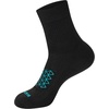 Hanes Men’s Socks Pack, 4-pair Pack, Absolute Run Cushioned Heel-shield Tab Moisture-wicking Men’s Socks(Black Assorted – Mid Crew)