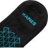 Hanes Men’s Socks Pack, 4-pair Pack, Absolute Run Cushioned Heel-shield Tab Moisture-wicking Men’s Socks(Black Assorted – Mid Crew)
