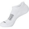 Hanes Men’s Socks Pack, 4-pair Pack, Absolute Run Cushioned Heel-shield Tab Moisture-wicking Men’s Socks(Gray/White/Black – Heel Shield)