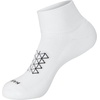 Hanes Men’s Socks Pack, 4-pair Pack, Absolute Run Cushioned Heel-shield Tab Moisture-wicking Men’s Socks(Grey/White/Black – Ankle)