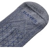 Hanes Men’s Socks Pack, 4-pair Pack, Absolute Run Cushioned Heel-shield Tab Moisture-wicking Men’s Socks(Navy/White – Heel Shield)