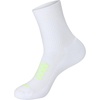 Hanes Men’s Socks Pack, 4-pair Pack, Absolute Run Cushioned Heel-shield Tab Moisture-wicking Men’s Socks(Navy/White – Mid Crew)
