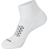 Hanes Men’s Socks Pack, 4-pair Pack, Absolute Run Cushioned Heel-shield Tab Moisture-wicking Men’s Socks(White – Ankle)