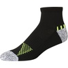 Hanes Men’s Socks Pack, 6-pack, Moves Performance Moisture-wicking Ankle Heel Shield & Ankle Socks, Breathable Mesh(Black/Gray – Ankle)