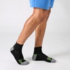 Hanes Men’s Socks Pack, 6-pack, Moves Performance Moisture-wicking Ankle Heel Shield & Ankle Socks, Breathable Mesh(Navy/Black – Ankle)