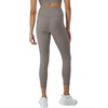 Hanes Womens Leggings Clothing, Moves 7/8 Soft Leggings with Pocket, Moisture Wicking Women’s Clothing, Pants, 25″ Inseam(Cool Grey)