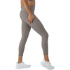 Hanes Womens Leggings Clothing, Moves 7/8 Soft Leggings with Pocket, Moisture Wicking Women’s Clothing, Pants, 25″ Inseam(Cool Grey)