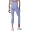 Hanes Womens Leggings Clothing, Moves 7/8 Soft Leggings with Pocket, Moisture Wicking Women’s Clothing, Pants, 25″ Inseam(Peri Blue)