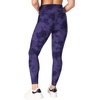 Hanes Womens Leggings Clothing, Moves 7/8 Soft Leggings with Pocket, Moisture Wicking Women’s Clothing, Pants, 25″ Inseam(Purple Timeless Camo)