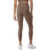 Hanes Womens Leggings Clothing, Moves 7/8 Soft Leggings with Pocket, Moisture Wicking Women’s Clothing, Pants, 25″ Inseam(Rustic Brown)