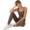 Hanes Womens Leggings Clothing, Moves 7/8 Soft Leggings with Pocket, Moisture Wicking Women’s Clothing, Pants, 25″ Inseam(Rustic Brown)