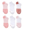 Hanes Women’s Moves Ankle Socks, Performance Socks for Women, X-Temp, Cushioned with Arch Support(Copper)
