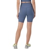 Hanes Womens Moves Bike Shorts, Soft & Stretchy Workout Shorts with Interior Pocket, Moisture-Wicking, 3” Or 7″ Inseam(Blue Dive)