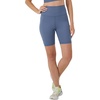 Hanes Womens Moves Bike Shorts, Soft & Stretchy Workout Shorts with Interior Pocket, Moisture-Wicking, 3” Or 7″ Inseam(Blue Dive)